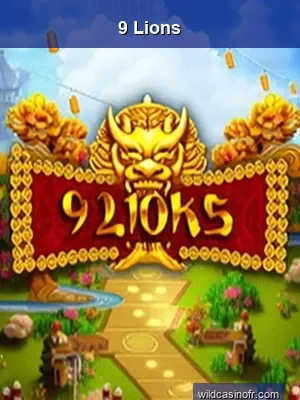 9 Lions slot game by Wazdan - RTP 96.6%